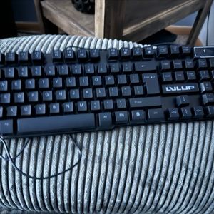 Gaming keyboard , it also lights up.